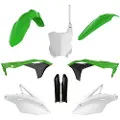 Polisport Off Road Mx Full Kawasaki Kx250f 17-20 / 17-18 91490 Plastikkit