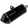 Arrow Sonora Dark Africa Twin 1000 16-19 Carbon&titanium Homologeret Lyddæmper