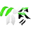 Ufo Kawasaki Kxf 250 2013-2016 Kakit221f-999a Fork Protectors & Plastikkit