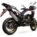 Scorpion Exhausts Serket Parallel Titanium Crf1000l Africa Twin 15-19 Ikke-homologeret Slip-on Lyddæmper