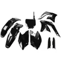 Ufo Kawasaki Kxf 250 2006-2006 Kakit204f-001 Fork Protectors & Plastikkit