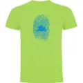 Kruskis Motorbiker Fingerprint T-shirt Med Korte ærmer