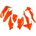 Ufo Ktm Exc/exc-f 2017-2019 Ktkit518-fflu Fork Protectors & Plastikkit
