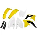 Ufo Suzuki Rmz 250 2010-2018 Sukit416f-999w Fork Protectors & Plastikkit
