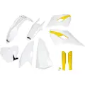 Ufo Husqvarna Tc/fc 2015-2015 Hukit628f-999w Fork Protectors & Plastikkit
