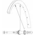 Mavic Kit 12 Front/rear Cosmic Slr 32 Disc Eger