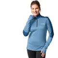 Vaude Livigno Ii Halv Lynlås Langærmet T-shirt