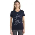Icebreaker 150 Tech Lite Ii Mountain Stro Merino T-shirt Med Korte ærmer