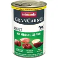 Animonda GranCarno Økonomipakke: 24 x 400 g Animonda GranCarno Original - Hjort & Æble