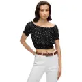 Superdry Smocked Crop T-shirt