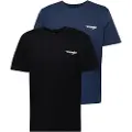 Wrangler Sign Off Regular T-shirt Med Korte ærmer 2 Enheder