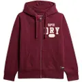 Superdry Vintage Athletic Sweatshirt Med Lynlås