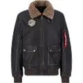 Alpha industries B15 Custom Læderjakke