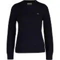 Gant Ganttil kvinder. 4800200 Klassisk marineblå trøje (XL), Casual, Bomuld