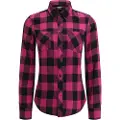 Urban Classics Turnup Checked Flanell Skjorte Med Lange ærmer