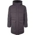 Pepe Jeans Pepe Jeanstil mænd. PM402846 Parka Brad sort off-white (S), Casual, Polyester, Lange ærmer