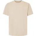 Pepe Jeans Pepe Jeanstil mænd. PM509206 Connor T-shirt beige (XXL), Casual, Bomuld, Korte ærmer