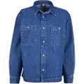 Urban Classics Oversized Denim Skjorte Med Lange ærmer