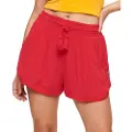 Superdry Superdrytil kvinder. W7110346A Vintage strandshorts rød (S), Casual, Viscose