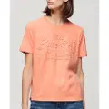 Superdry Embossed Vl Relaxed T-shirt Med Korte ærmer