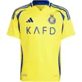 Adidas Al Nassr Fc 24/25 Ronaldo Hjem Junior T-shirt Med Korte ærmer