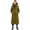 Superdry Fuji Faux Fur Longline Jakke