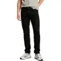 Pepe Jeans Pepe Jeanstil mænd. PM207388XG9 Sorte slanke jeans (31/34), Casual, Bomuld, Denim, Bæredygtig