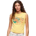Superdry La Graphic ærmeløs T-shirt