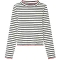 Pepe Jeans Pepe Jeanstil piger. PG503102 Tallulah T-shirt (10años= 140cm), Hvid, Casual, Bomuld, Lange ærmer, børnetøj