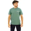 Calvin Klein Raised Concrete Logo T-shirt Med Korte ærmer