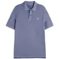 Ecoalf ECOALFtil mænd. MCMGAPOTANOB0820S24-142 Tano blå poloshirt (L), Casual, Korte ærmer, Økologisk bomuld, Bæredygtig