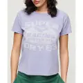 Superdry Archive Kiss Print Fit T-shirt Med Korte ærmer