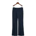 Gant Ganttil kvinder. 4150334 Marineblå kjolebukser med smal pasform og vidde (40), Casual, Polyester