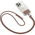 TechProtection C5S CrossBody Smartphone rem - Brun
