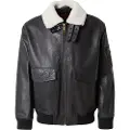 Hugo Boss HUGOtil mænd. 50521030 Aviatorjakke Loran sort (L), Casual, Læder