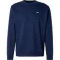 Tommy Hilfiger Tommy Jeanstil mænd. DM0DM20741 Navy sweatshirt i børstet fleece (XXL), Casual, Bomuld, Blå