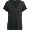 Superdry Studios Slub Embroidered Vee T-shirt Med Korte ærmer