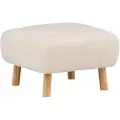 Venture Home - Ottoman Salina - Hvid - Fodskamler & puffer - - Homeroom