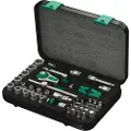 Wera 8100 Sa 2 Zyklop Speed Set 1/4 Drive Skralde