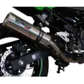 Gpr Exclusive M3 Natural Titanium Ninja 400 18-20 Euro 4 Homologeret Slip On Lyddæmper