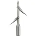 Salvimar Staggered Short Barbs Harpoon Stainless Steel Spydspids 5 Enheder