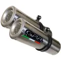 Gpr Exclusive M3 Inox Dual Hypermotard 1100/evo 07-12 Homologeret Slip On Lyddæmper