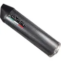 Gpr Exhaust Systems Furore Poppy Moto Guzzi Griso 1100 05-08 Ref:gu.13.fupo Oval Lyddæmper Typegodkendt