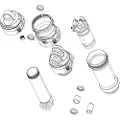 RockShox Super Deluxe B1-b2 2018-2020 Stempelkit