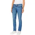 Pepe Jeans Pepe Jeanstil kvinder. PL204729NC3 Slim fit jeans Venus blå (26/30), Casual, Bomuld, Denim, Bæredygtig