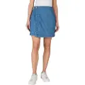 Pepe Jeans Pepe Jeanstil kvinder. PL901163 Mini Hw Quiltet nederdel blå (XS), Casual, Bomuld, Bæredygtig