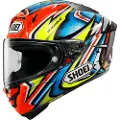 Shoei X-SPR PRO Daijiro TC-1 Ltd. Integralhjelm blå XS