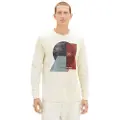 Tom Tailor 1039619 Printed T-shirt Med Lange ærmer
