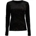 Scotch & Soda Burn Out T-shirt Med Lange ærmer
