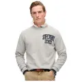 Superdry Superdrytil mænd. M2013834A Vintage Athletic Crew Sweatshirt grå (XXL), Casual, Bomuld